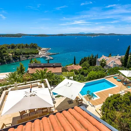 빌라 Hvar Sleeps 14 Pool Air Con Wifi